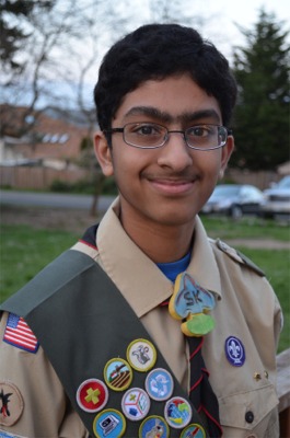 Sravan Konda, Eagle Scout