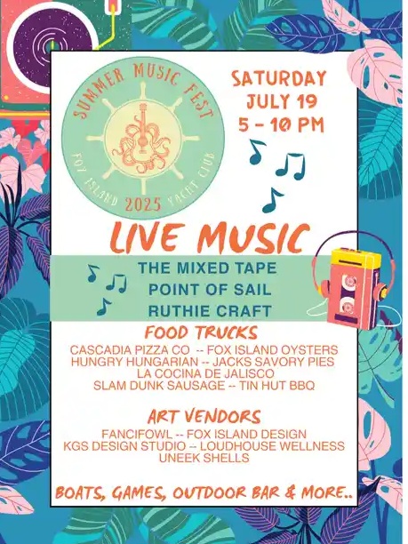 Fox Island Yacht Club Music Festival
